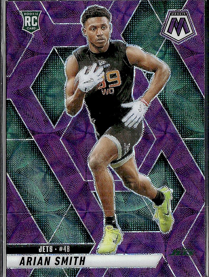 2025 Panini Mosaic #399 Arian Smith Purple Scope