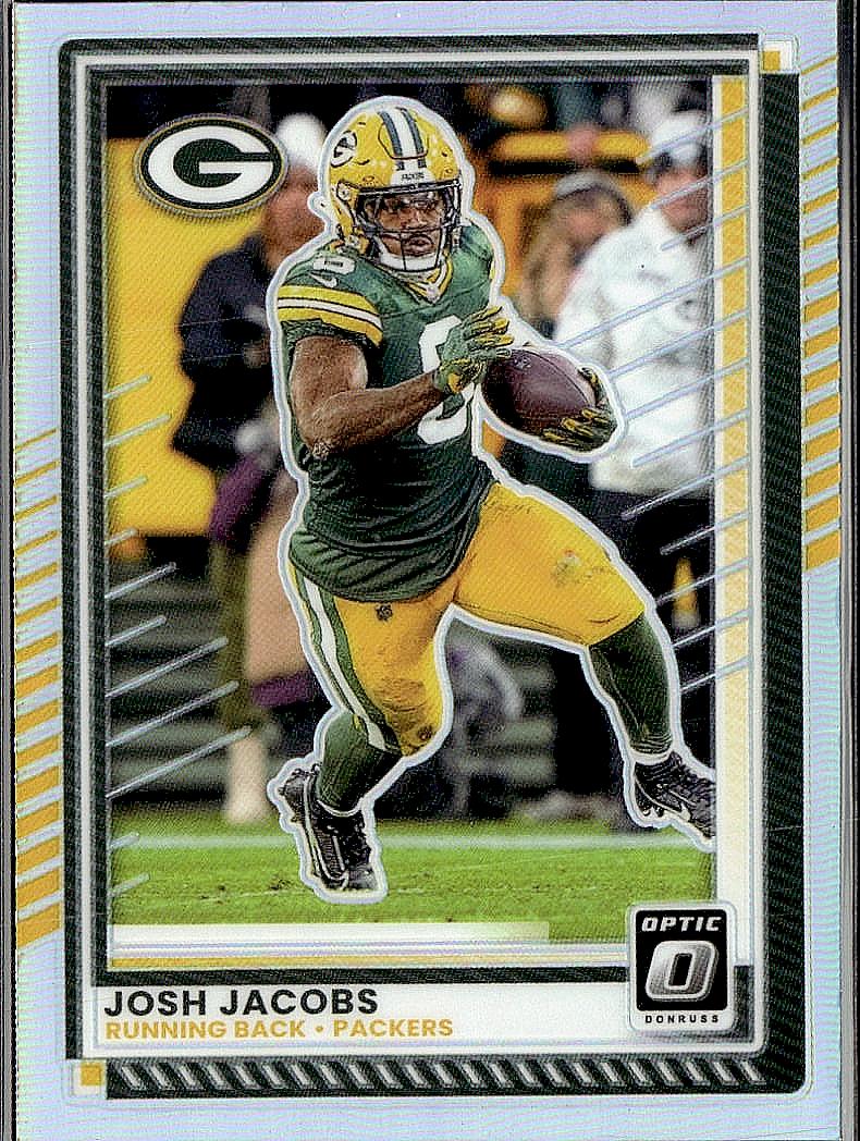 2025 Donruss Optic #128 Josh Jacobs Holo