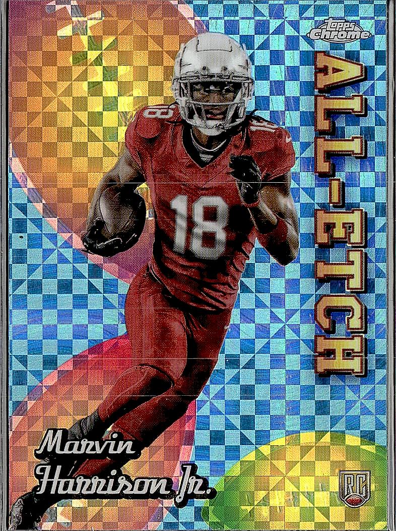 2024 Topps Chrome All Etch Marvin Harrison x factor