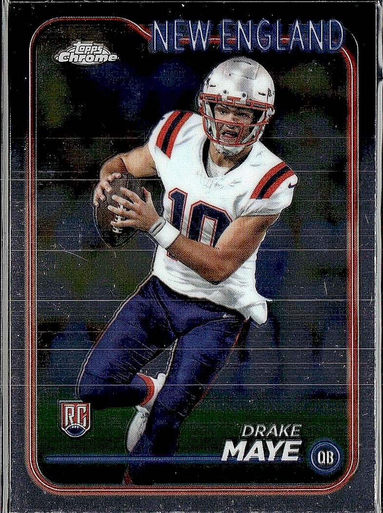 2024 Topps Chrome #203 Drake Maye