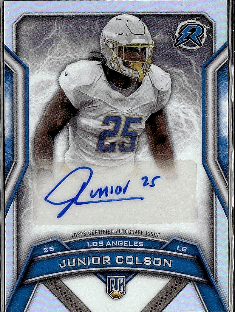 2024 Topps Resurgence #RRS-JC Junior Colson Resurgence Rookie Signatures