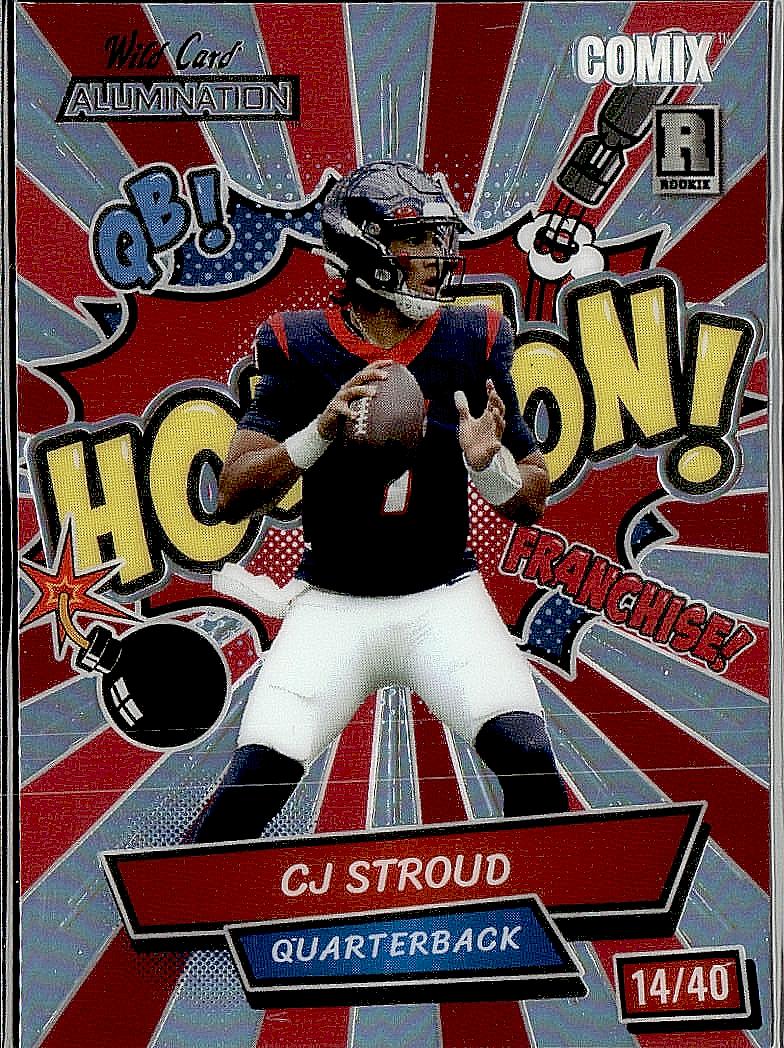 2023 Wild Card CJ Stroud Comix Hero /40