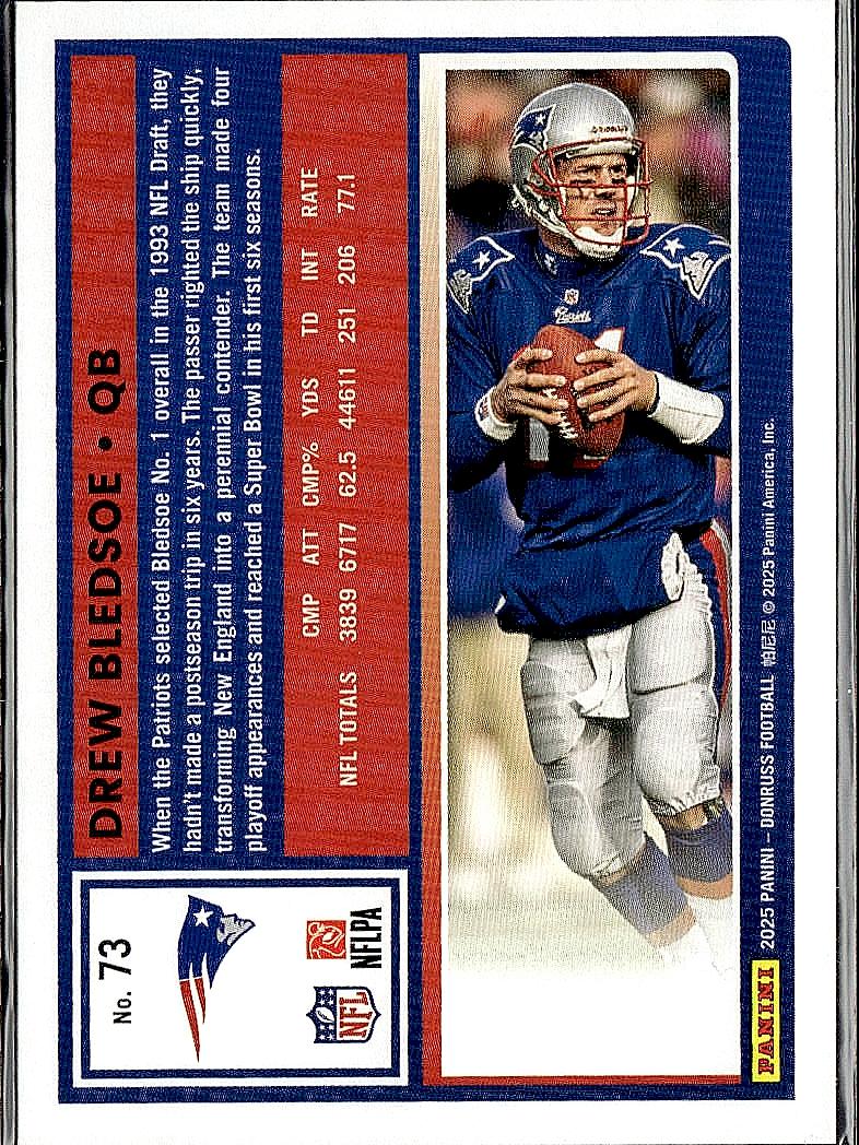 2025 Donruss #73 Drew Bledsoe