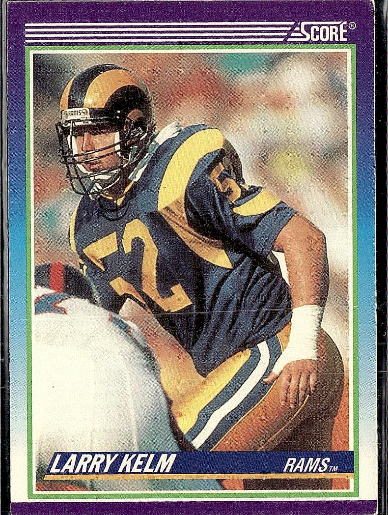 1990 Score #503 Larry Kelm
