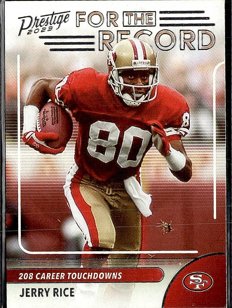 2023 Panini Prestige #17 Jerry Rice For the Record