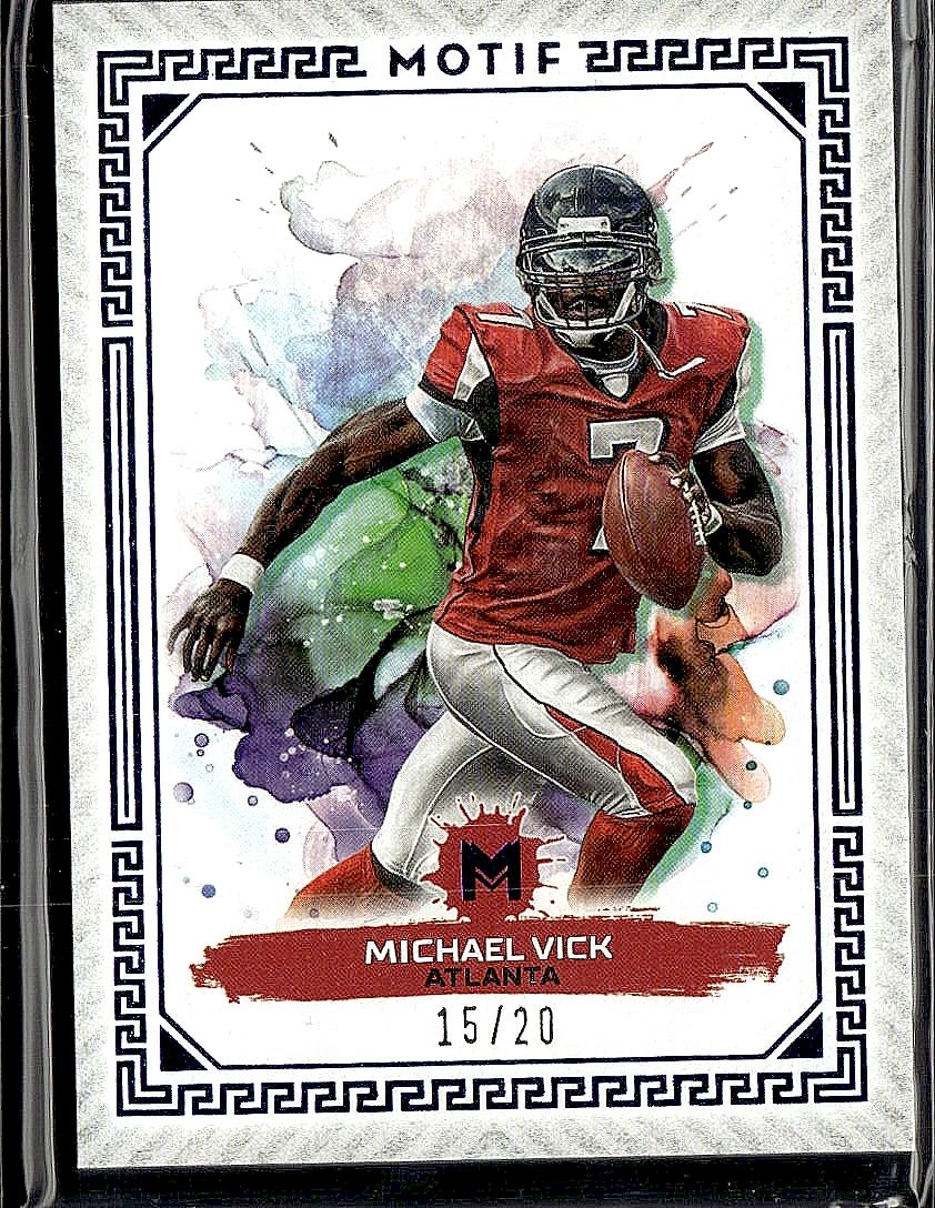 2023 Topps Motif #2 Michael Vick Ultramarine Blue #/20