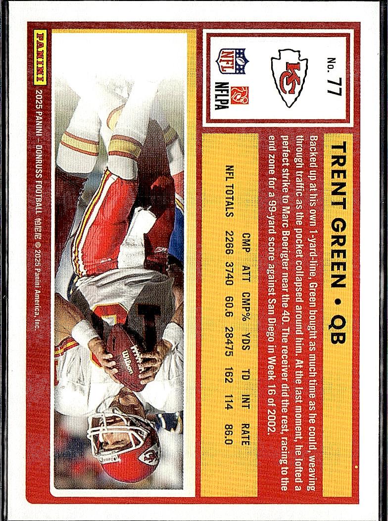 2025 Donruss #77 Trent Green