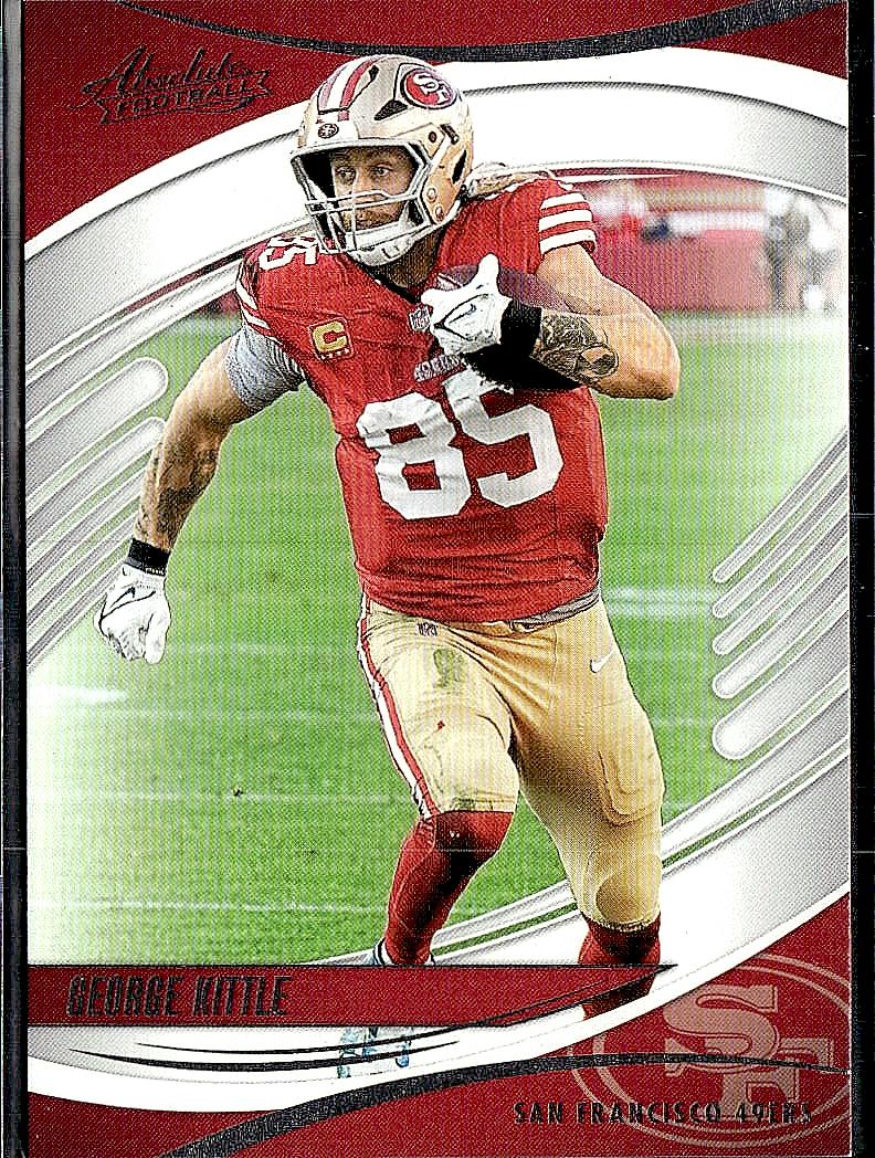 2025 Panini Absolute #18 George Kittle Green
