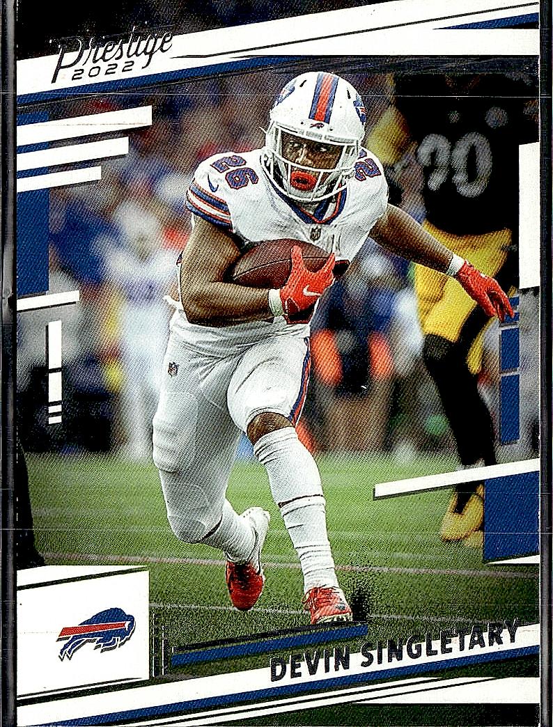 2022 Panini Prestige #30 Devin Singletary