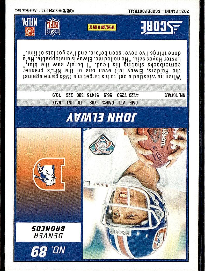 2024 Score #89 John Elway