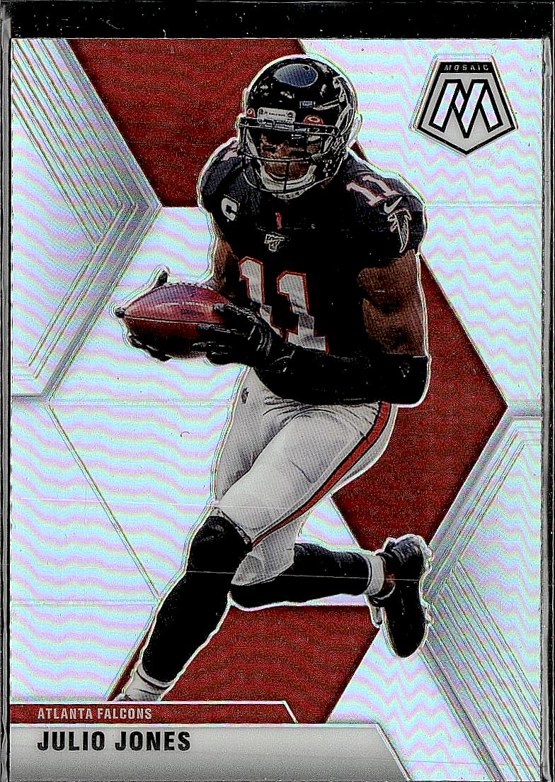 2020 Panini Mosaic #15 Julio Jones Prizm Silver