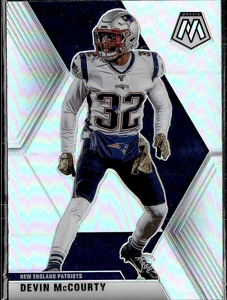 2020 Panini Mosaic #141 Devin McCourty Prizm Silver