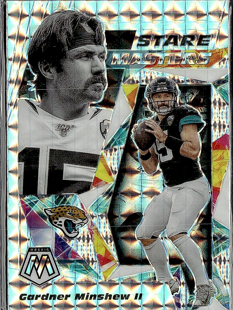2020 Panini Mosaic #SM17 Gardner Minshew II Stare Masters Prizm