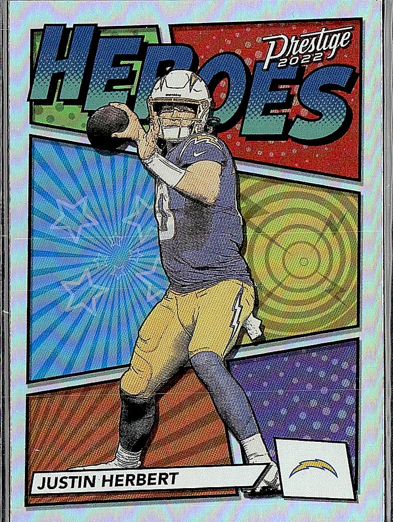 2022 Panini Prestige #H-3 Justin Herbert Heroes