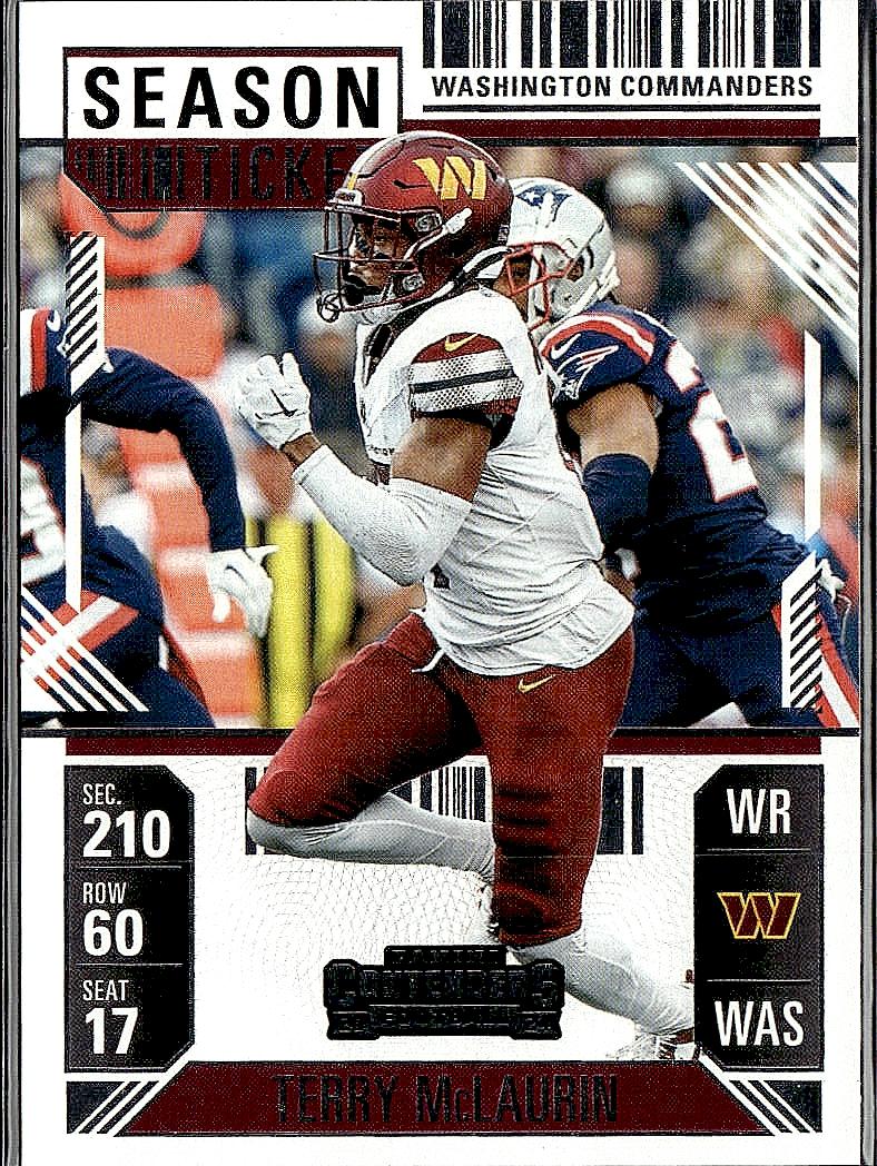 2022 Panini Contenders #99 Terry McLaurin