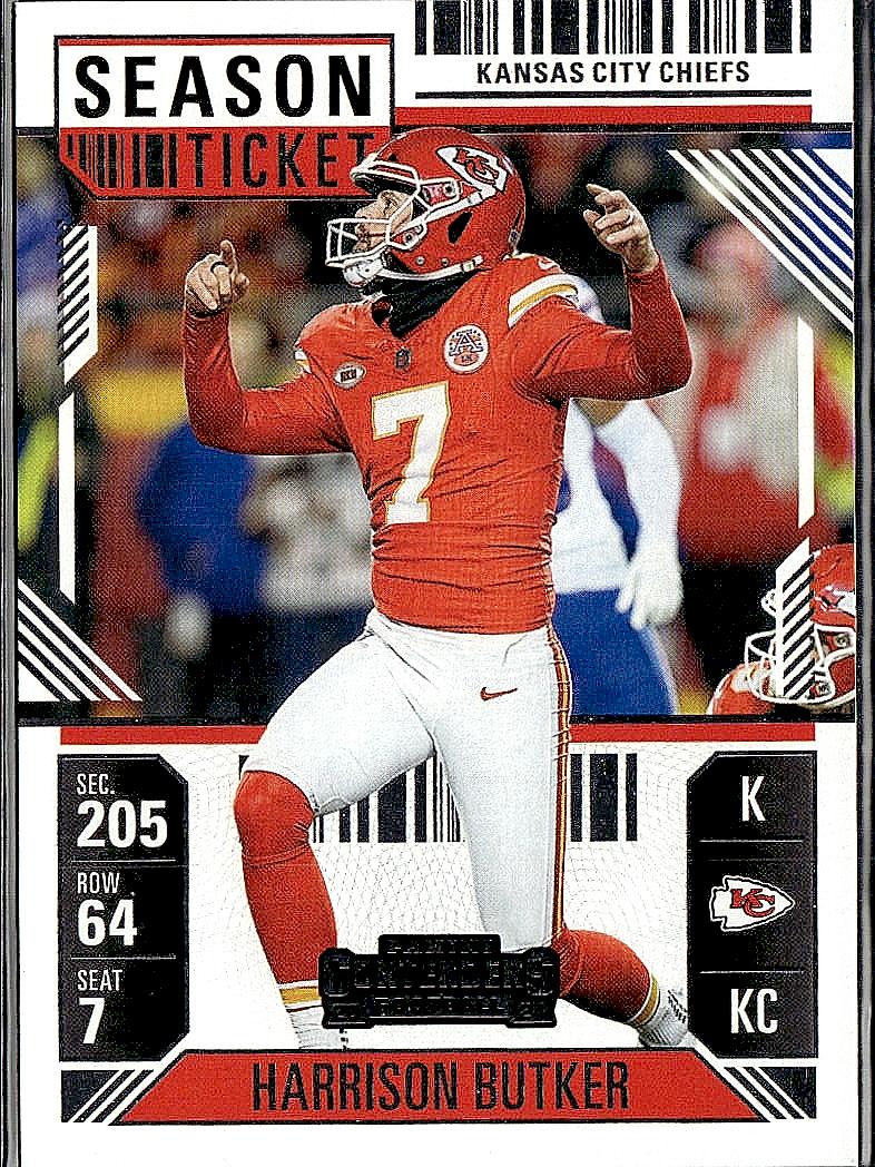 2024 Panini Contenders #49 Harrison Butker Retail