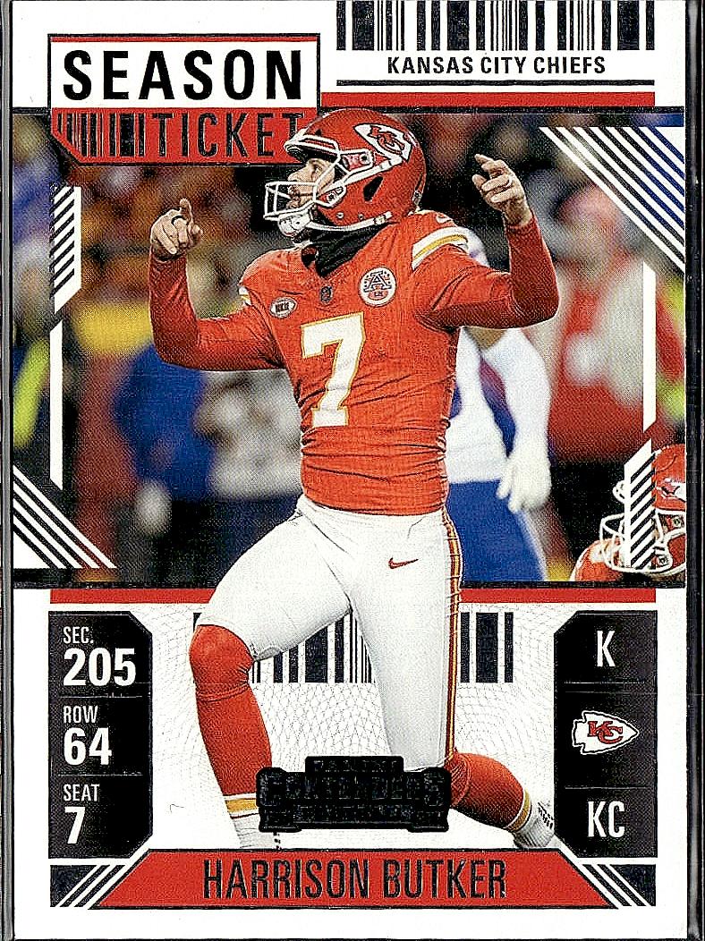 2024 Panini Contenders #49 Harrison Butker Retail