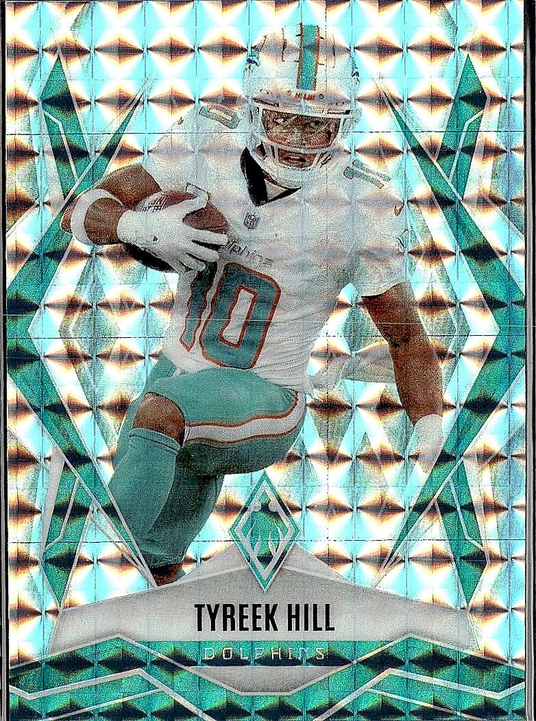 2025 Panini Phoenix #43 Tyreek Hill Silver Prizm