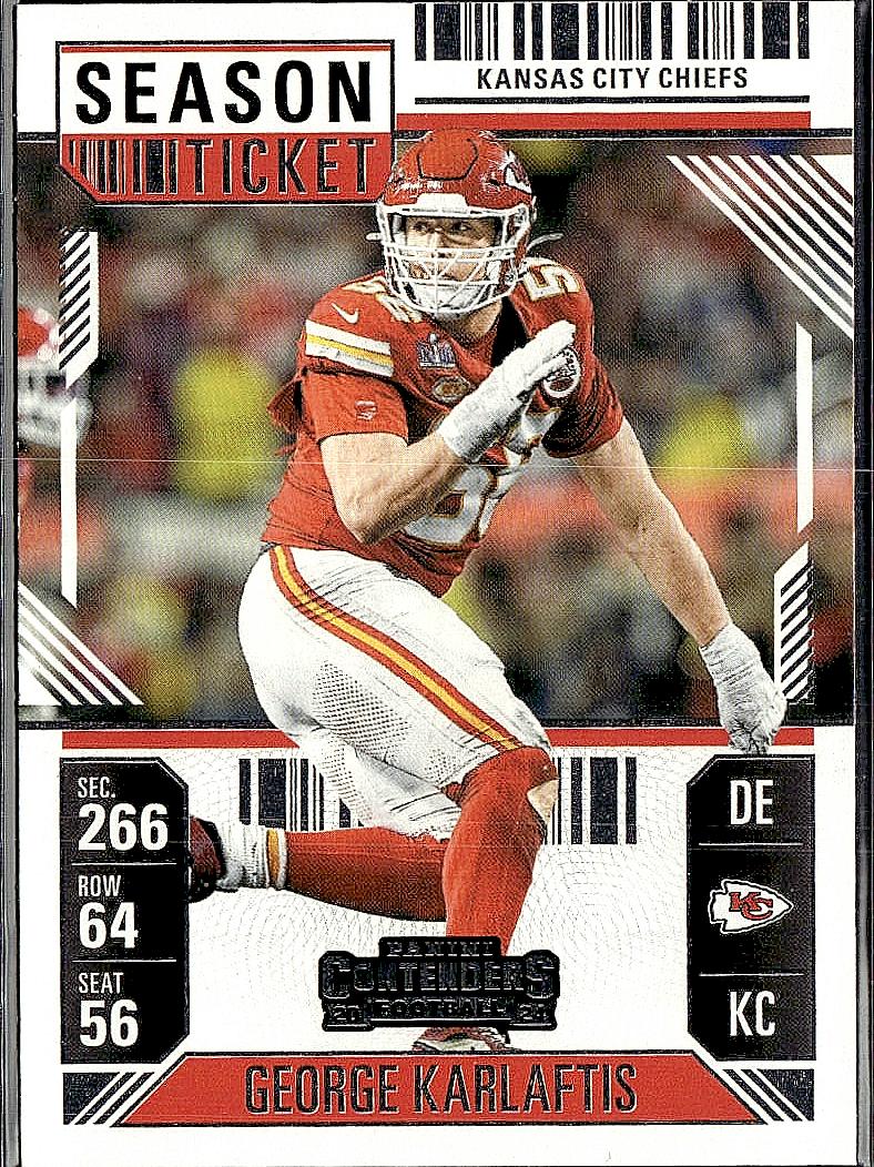2024 Panini Contenders #51 George Karlaftis Retail