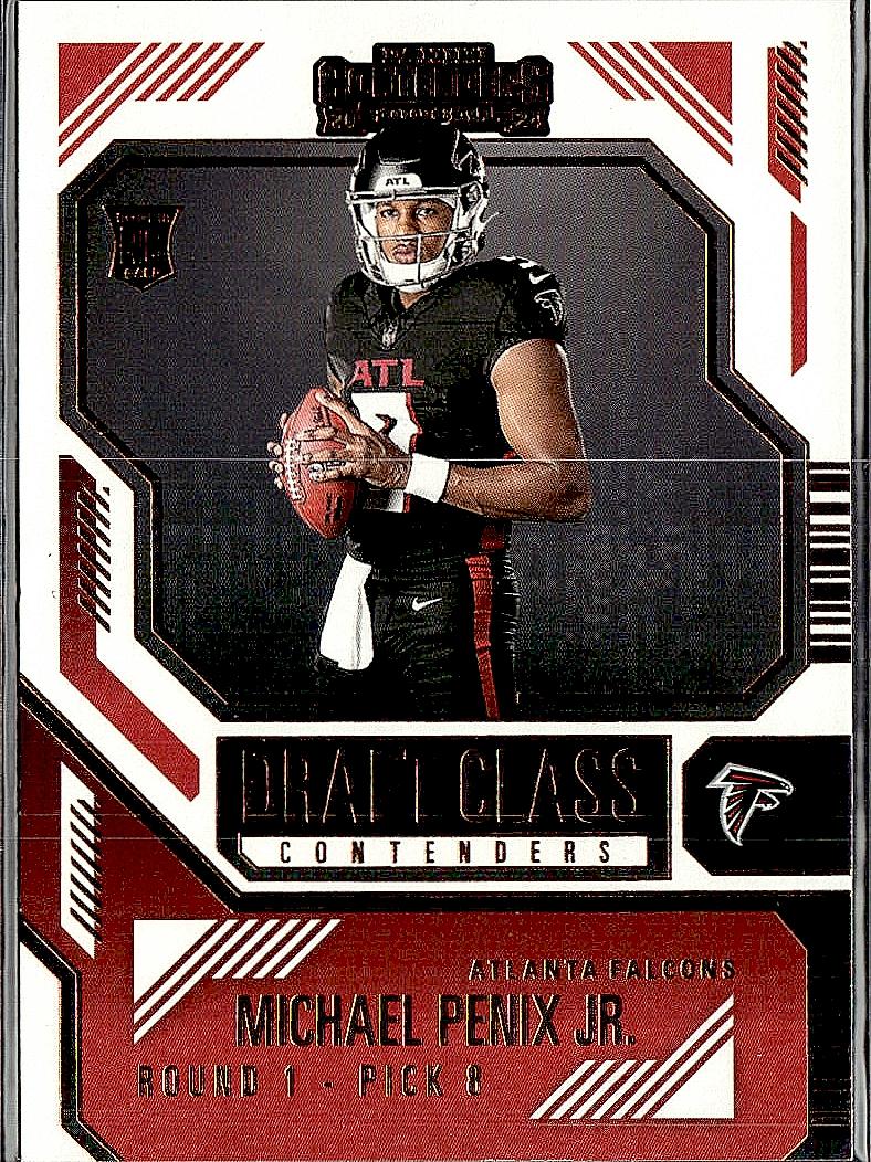2024 Panini Contenders #9 Michael Penix Jr. Draft Class Contenders