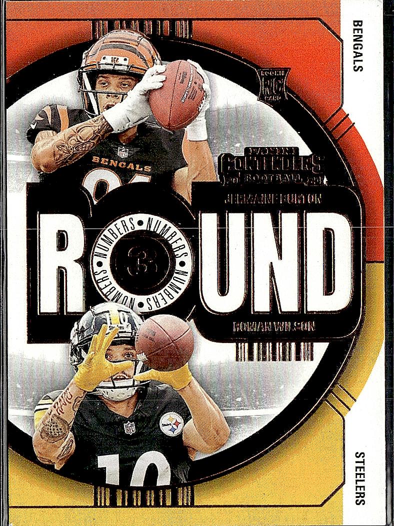 2024 Contenders  Jermaine Burton / Roman Wilson Round Numbers