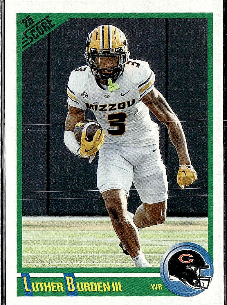 2025 Score #6 Luther Burden III Anniversary Rookies Gold
