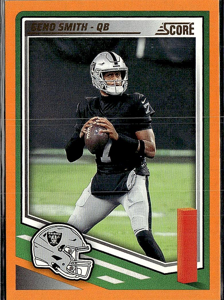 2025 Score #138 Geno Smith Orange