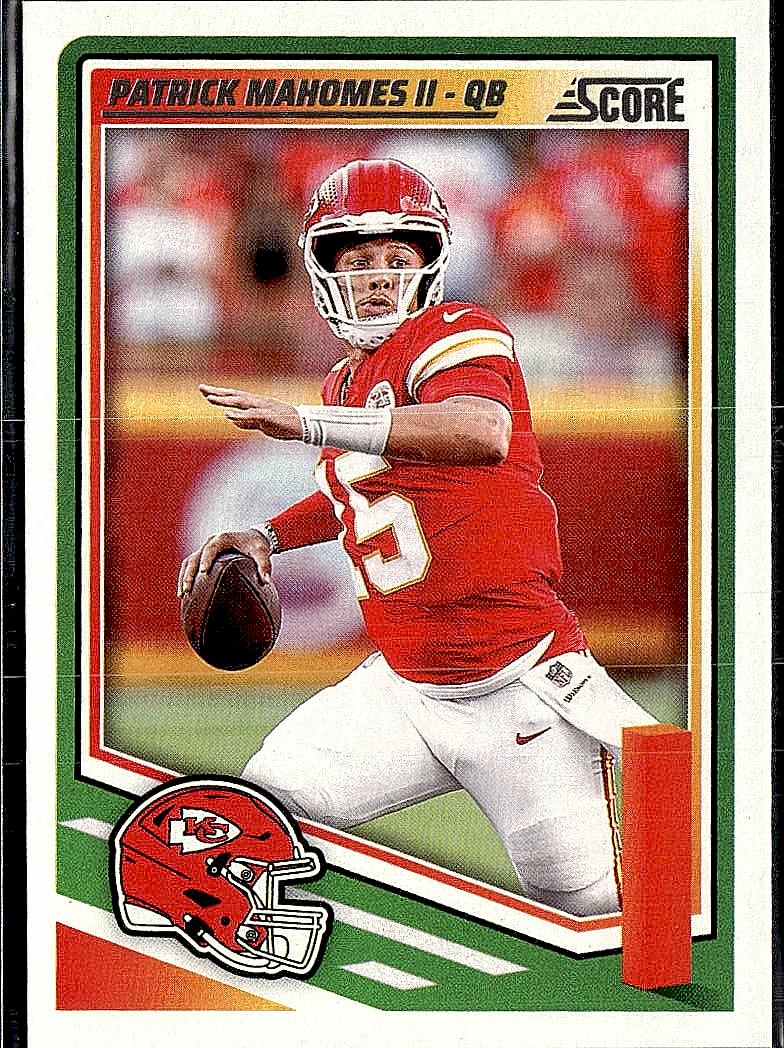 2025 Score #100 Patrick Mahomes II