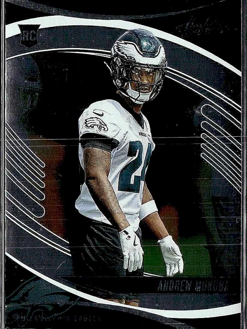 2025 Panini Absolute #103 Andrew Mukuba Blue