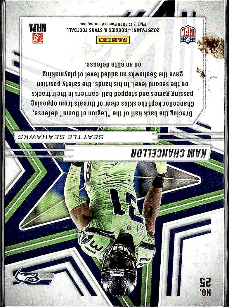 2025 Panini Rookies & Stars #25 Kam Chancellor