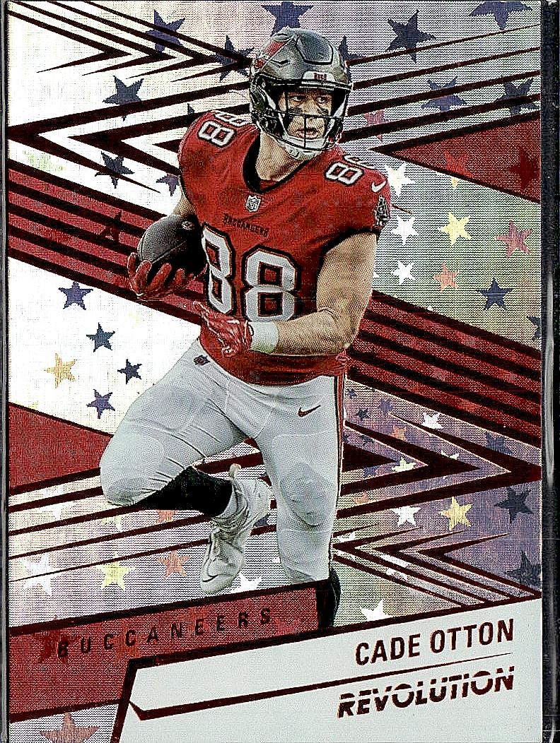2025 Panini Revolution #130 Cade Otton Red Astro