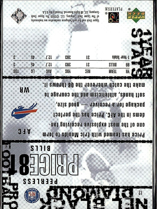 2000 Upper Deck Black Diamond #12 Peerless Price