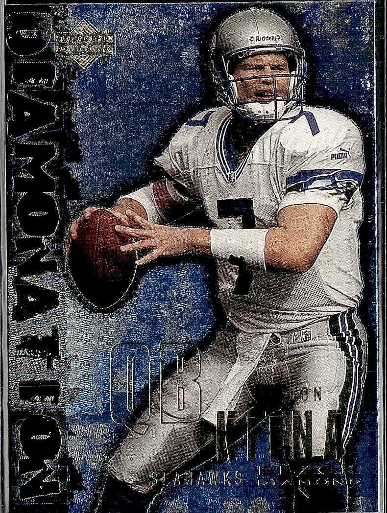 2000 Upper Deck Black Diamond #D8 Jon Kitna Diamonation