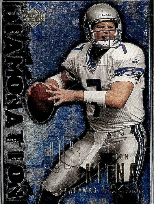 2000 Upper Deck Black Diamond #D8 Jon Kitna Diamonation