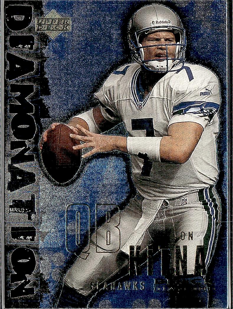 2000 Upper Deck Black Diamond #D8 Jon Kitna Diamonation