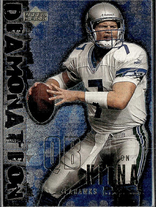 2000 Upper Deck Black Diamond #D8 Jon Kitna Diamonation