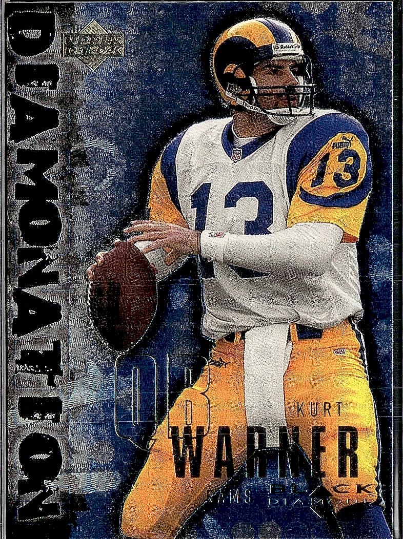 2000 Upper Deck Black Diamond #D4 Kurt Warner Diamonation