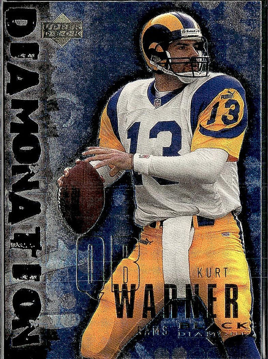 2000 Upper Deck Black Diamond #D4 Kurt Warner Diamonation