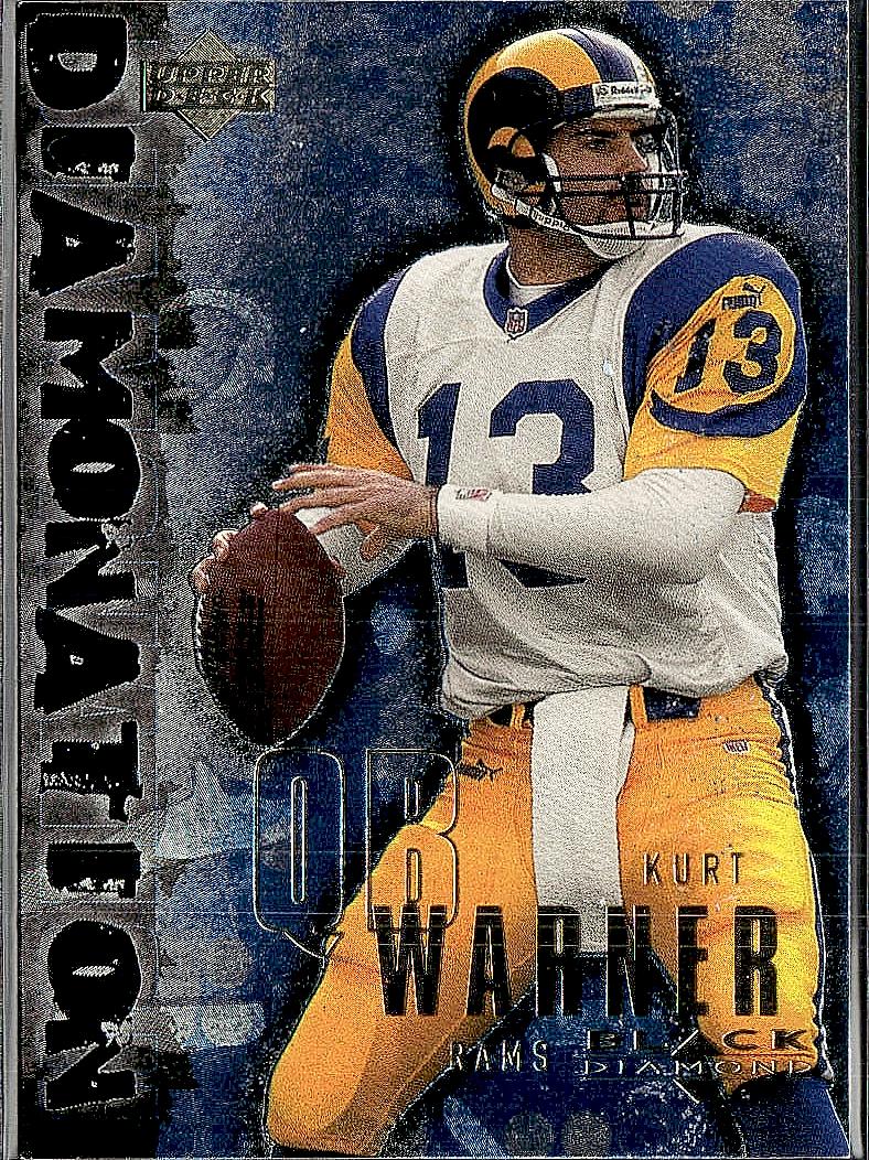 2000 Upper Deck Black Diamond #D4 Kurt Warner Diamonation