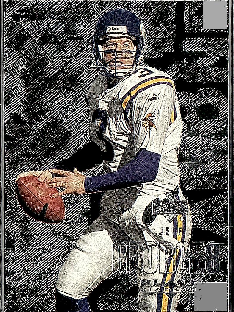 2000 Upper Deck Black Diamond #120 Jeff George