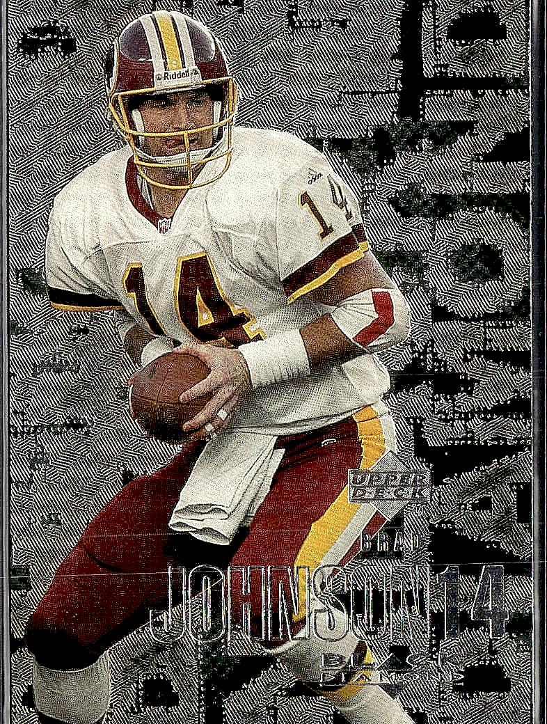 2000 Upper Deck Black Diamond #117 Brad Johnson