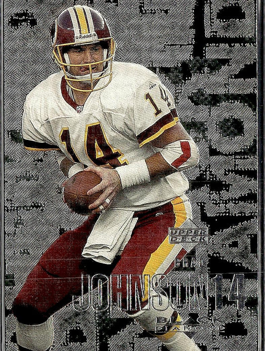 2000 Upper Deck Black Diamond #117 Brad Johnson