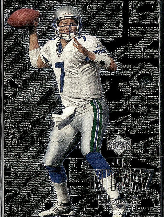 2000 Upper Deck Black Diamond #105 Jon Kitna