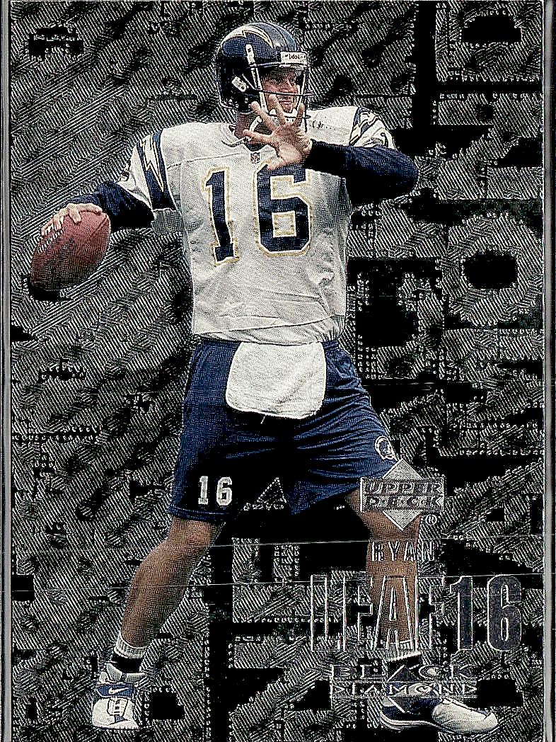 2000 Upper Deck Black Diamond #98 Ryan Leaf