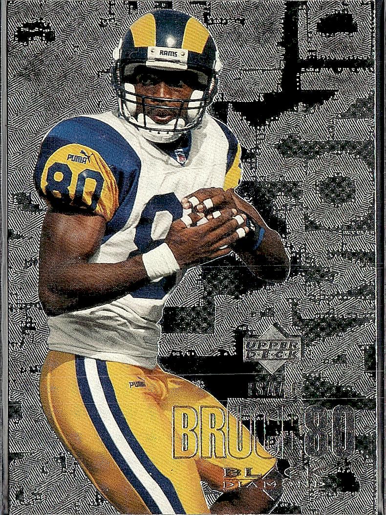 2000 Upper Deck Black Diamond #96 Isaac Bruce