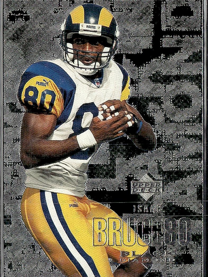 2000 Upper Deck Black Diamond #96 Isaac Bruce