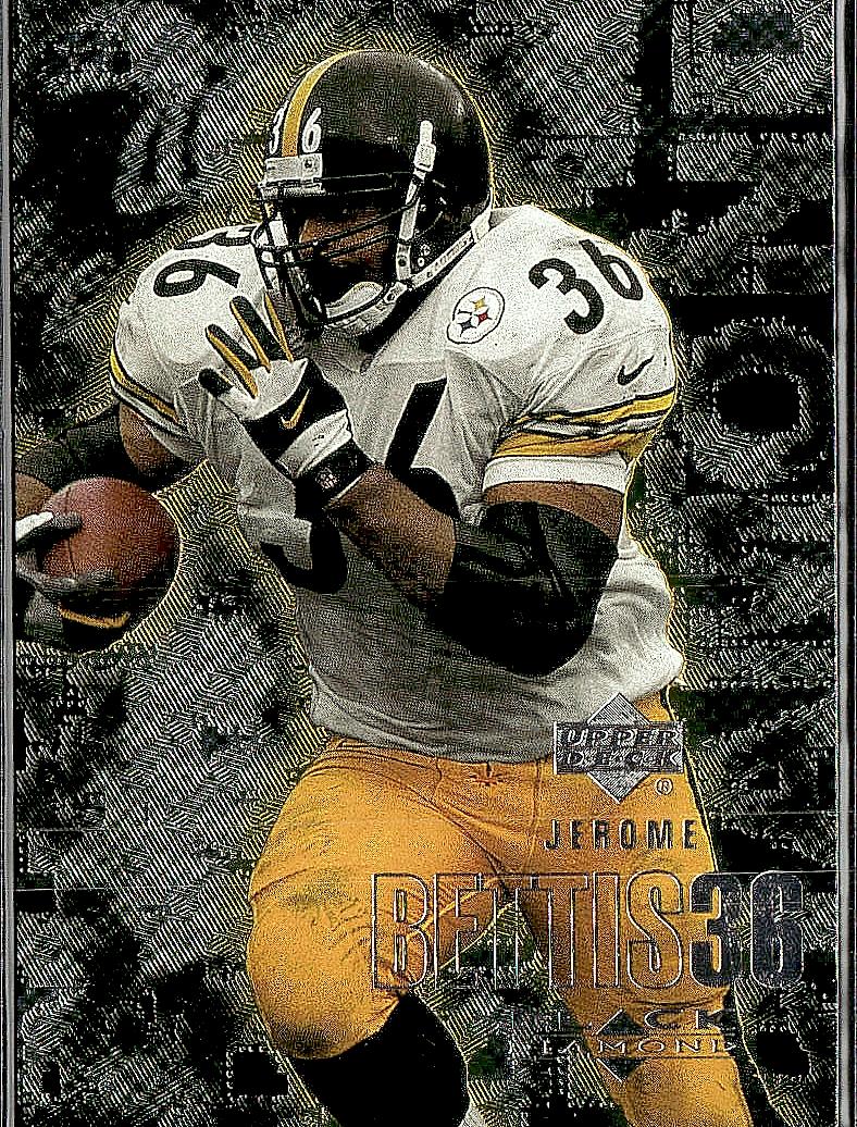 2000 Upper Deck Black Diamond #91 Jerome Bettis