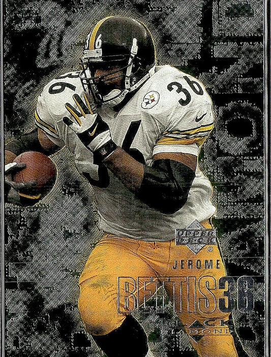 2000 Upper Deck Black Diamond #91 Jerome Bettis