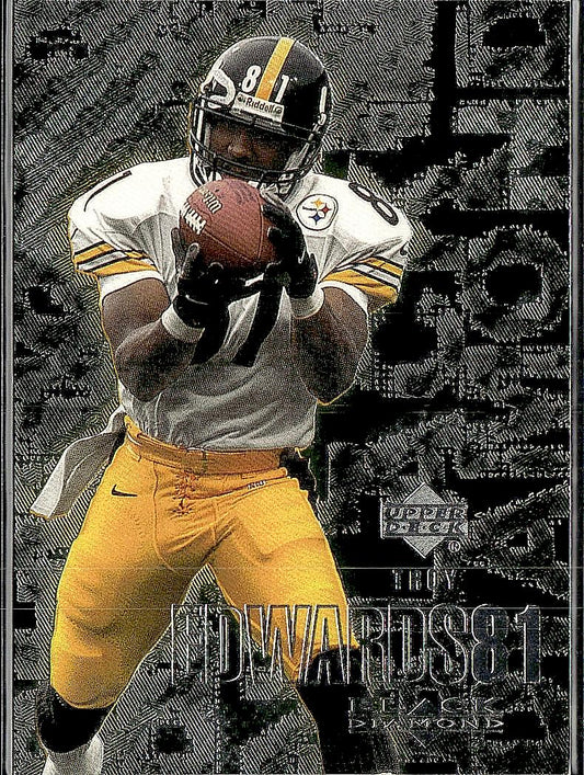 2000 Upper Deck Black Diamond #90 Troy Edwards