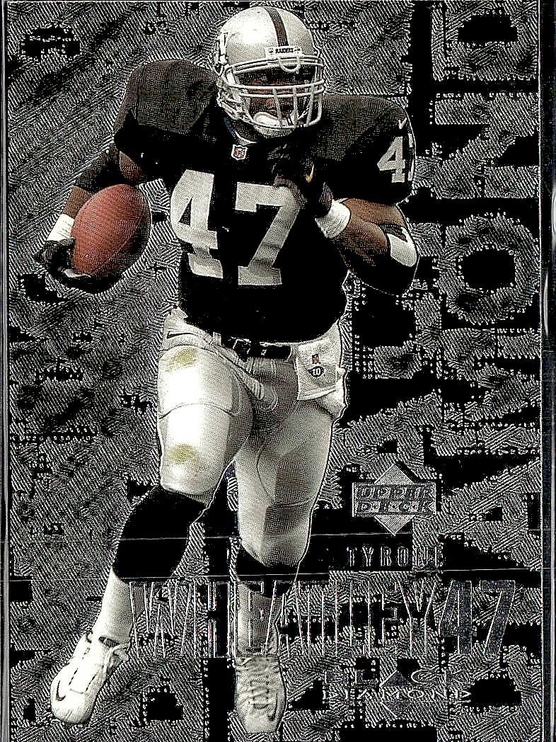 2000 Upper Deck Black Diamond #82 Tyrone Wheatley